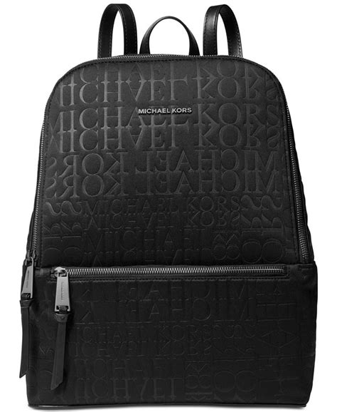 michael kors rucksack toby|Michael Kors Toby Neoprene Logo Backpack .